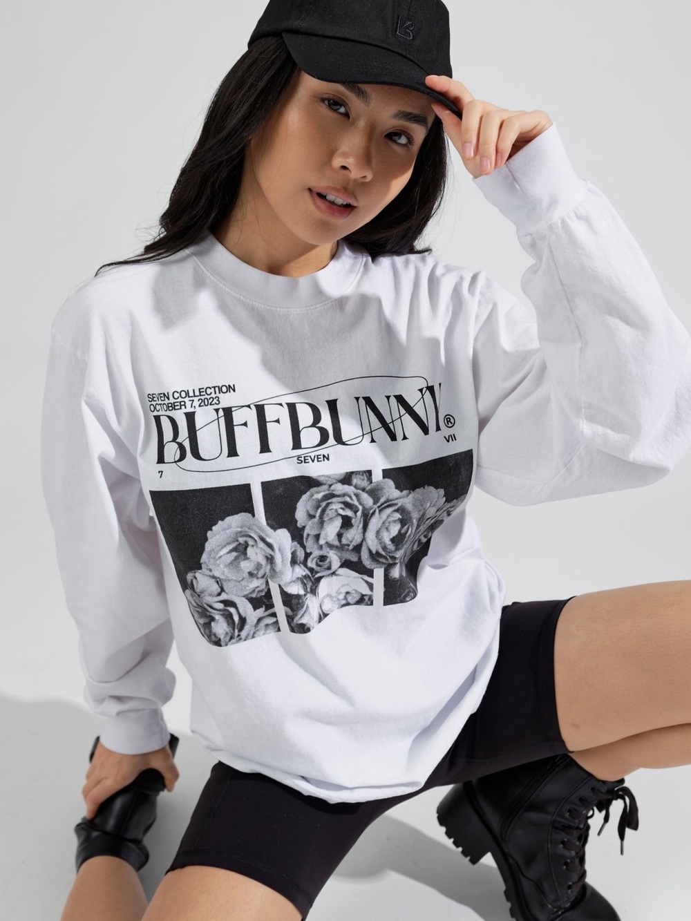 BuffBunny White Seven Tee